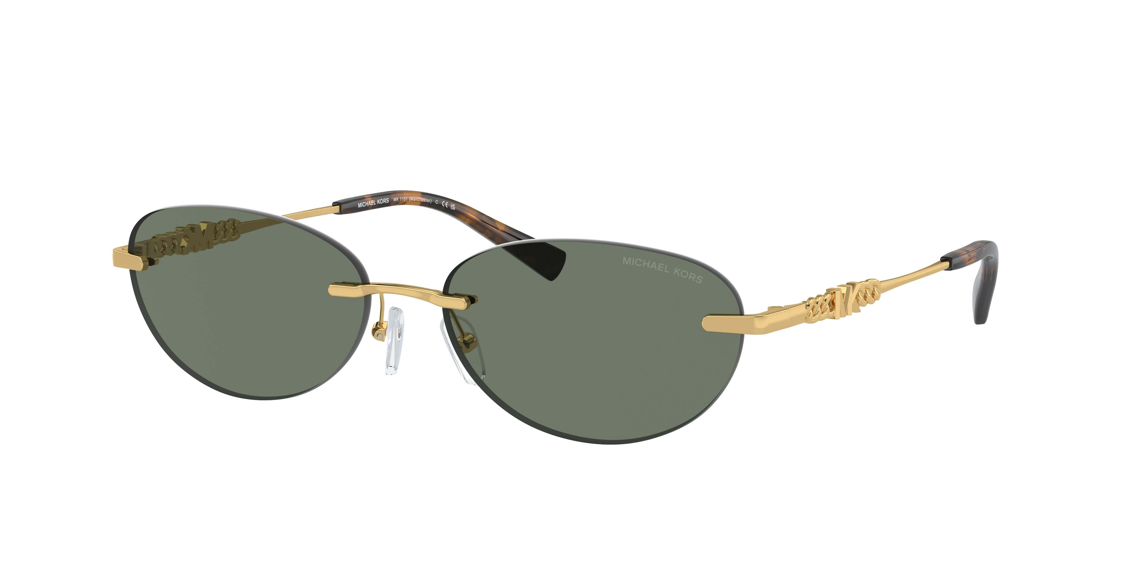 Michael Kors MK1151 Manchester L (58 - 16) with Green lenses and