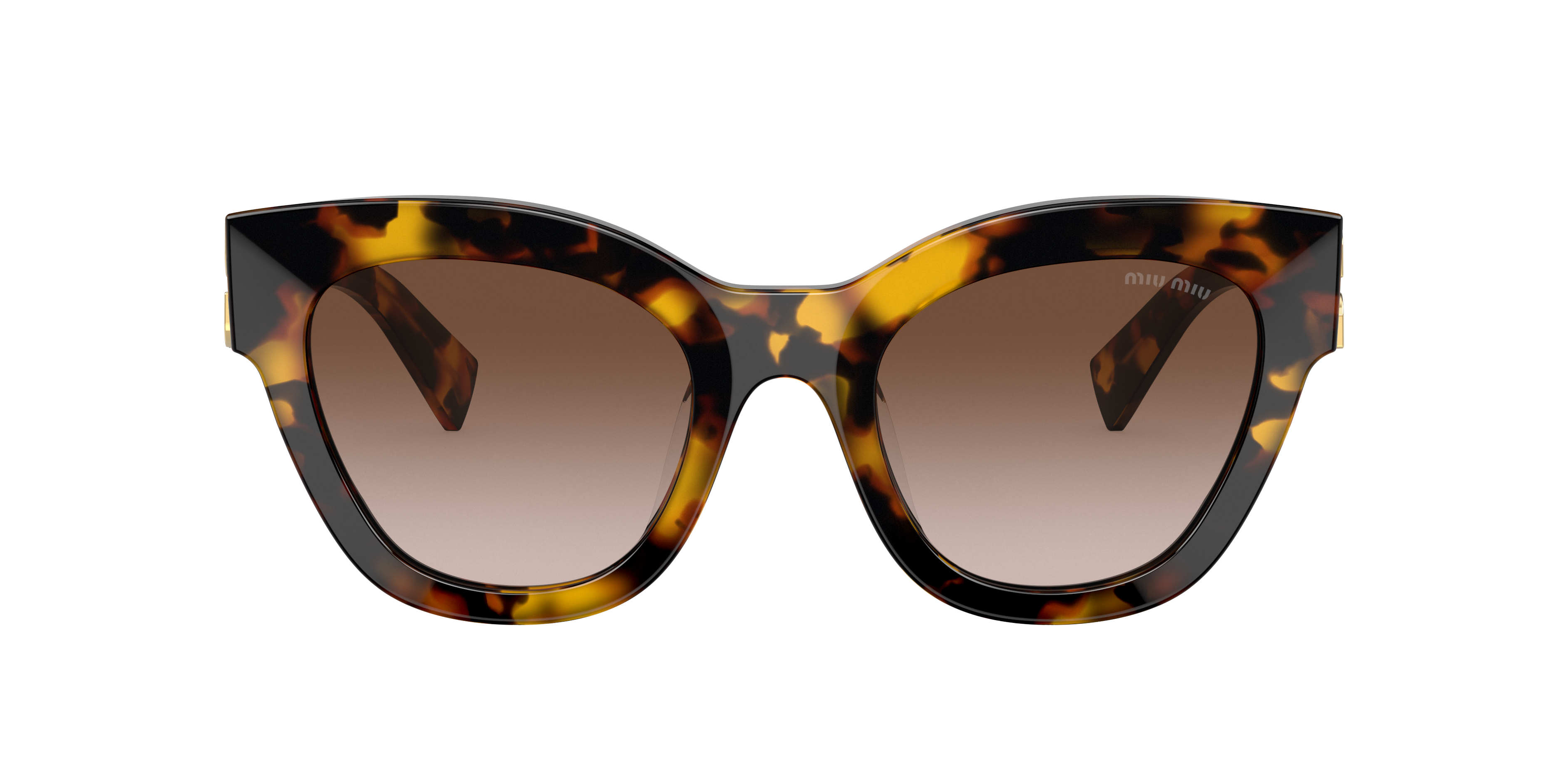 Miu Miu Women's Miu Mu 01ys Vau6s1 Sunglasses In Brown Gradient