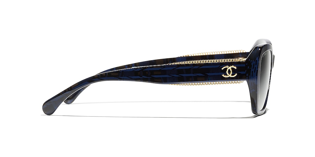 Chanel Butterfly Sunglasses CH5516 L (56 - 17) with Grey