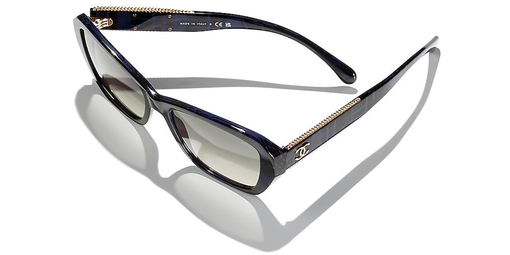 CHANEL シャネル Chanel Butterfly Sunglasses CH5516 L (56 - 17) with Grey