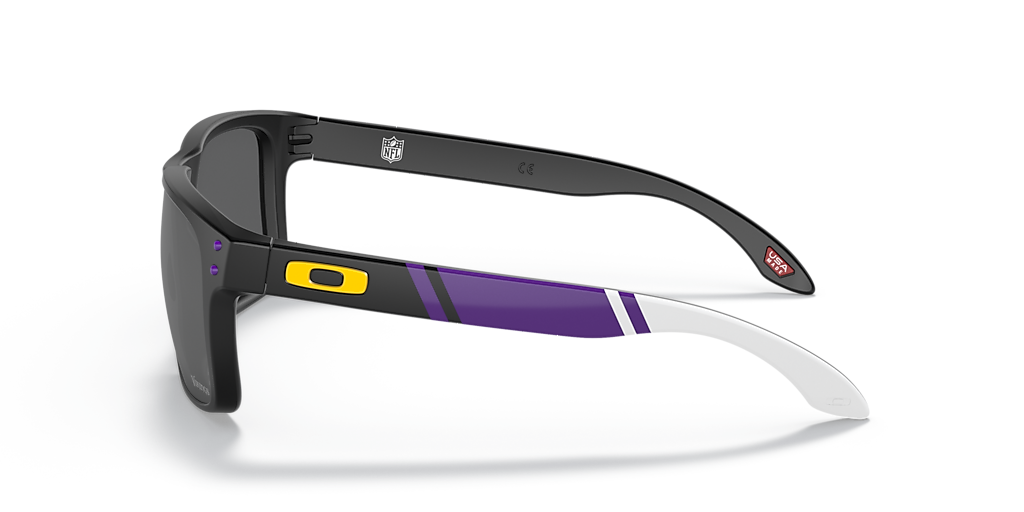 maa. Oakley OO9102 Minnesota Vikings Holbrook™ XL (57 - 18) with Black