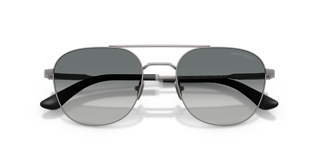 Giorgio Armani AR6178 L (54 - 20) with Grey lenses and Grey frame Giorgio Armani AR6178 L (54 - 20) with Grey lenses and Grey frame