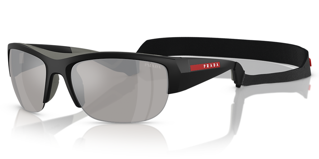 Prada Linea Rossa PS A01S XL (69 - 19) with Silver lenses and