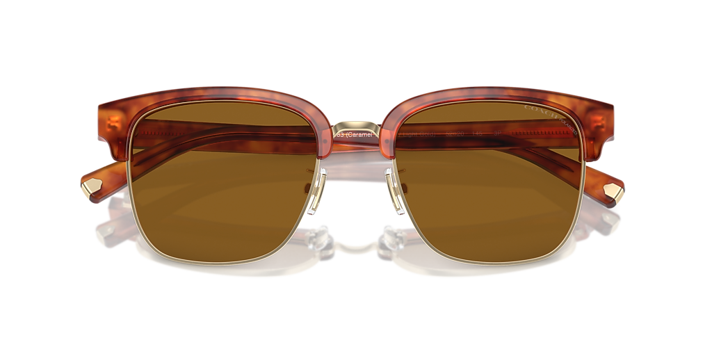 Coach HC8326 C6194 M (52 - 20) with Brown lenses and Yellow  display picture 1