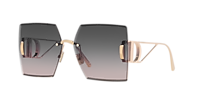 DIOR 30MontaigneS7U XXS (64 - 14) with Grey lenses and Gold