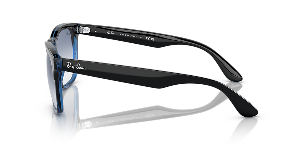 Ray-Ban RB4487 Steve M (54 - 18) with Blue lenses and Black