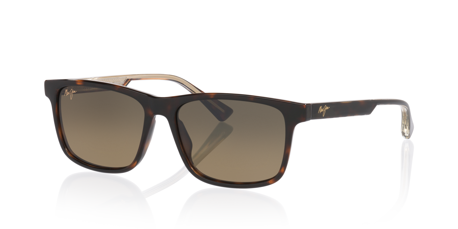 Maui Jim Okina S (55 - 15) with Brown lenses and Tortoise  display picture 3