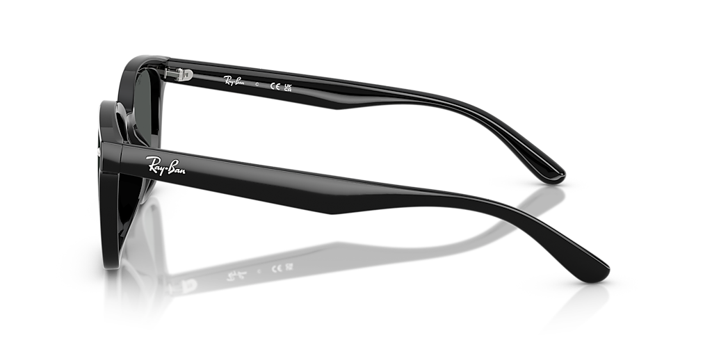 Ray-Ban RB4461D L (64 - 17) with Grey lenses and Black frame