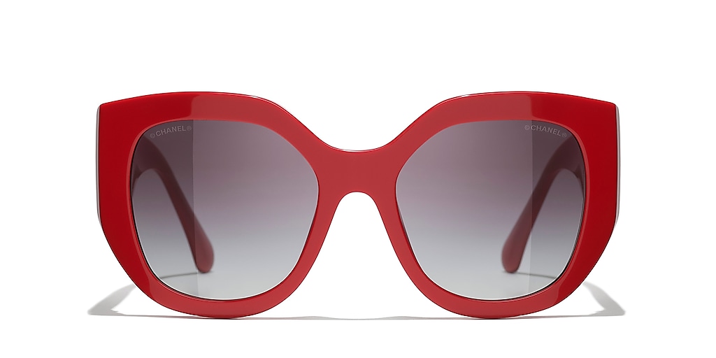CHANEL シャネル ロゴ Butterfly バタフライ サングラス CH5550 Chanel Butterfly Sunglasses CH5550 L (55 - 20) with Grey