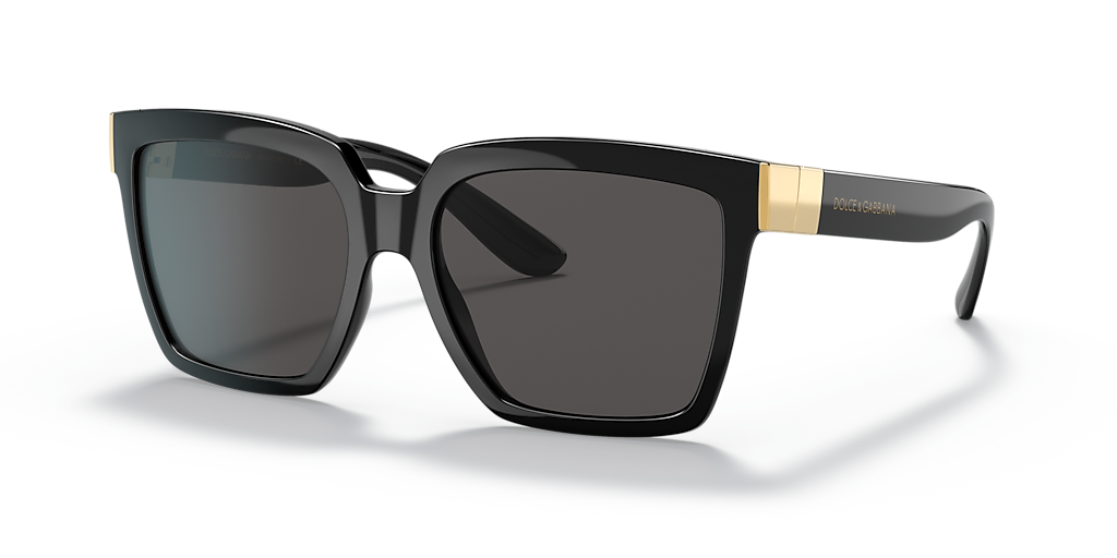 Dolce&Gabbana DG6165 XL (56 - 17) with Grey lenses and Black frame