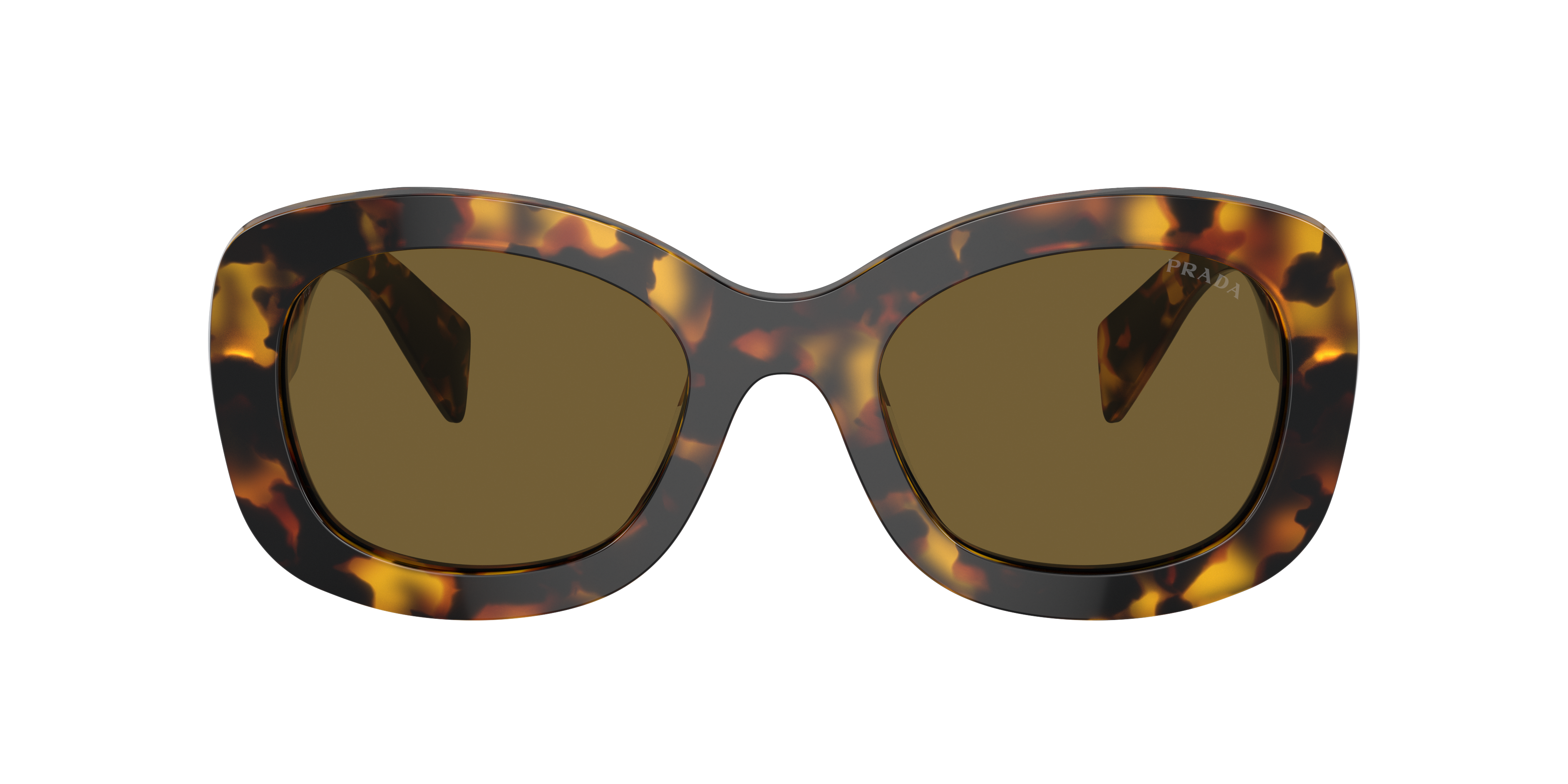 Prada PR A13S L (54 - 23) with Brown lenses and Tortoise frame