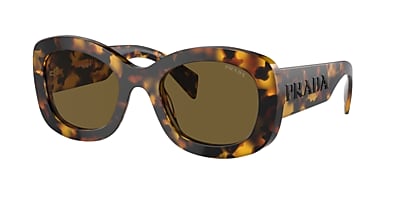 Prada PR A13S 54 Dark Grey & Black Sunglasses | Sunglass Hut 
