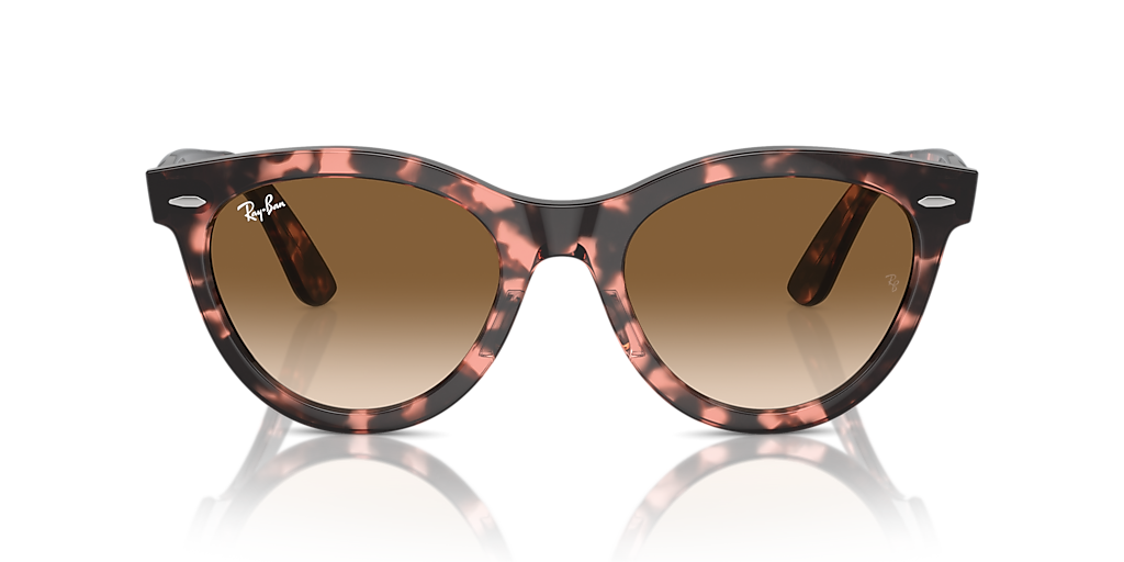 Ray-Ban Wayfarer サングラス ブラウン ケース付き Ray-Ban RB2241 Wayfarer Way L (51 - 21) with Brown lenses