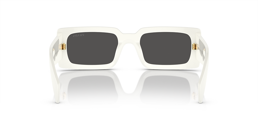 【お洒落感】PRADAプラダ サングラス PR A07S Prada PR A07S XS (52 - 20) with Grey lenses and White frame