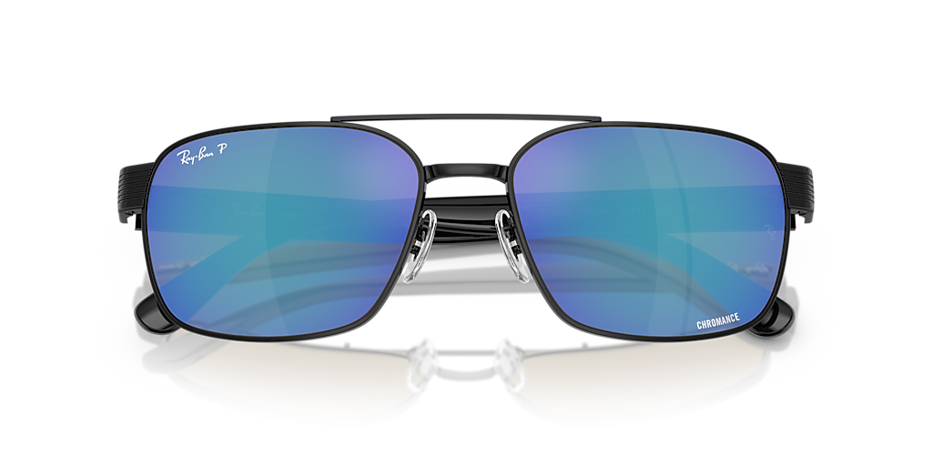 ★RB3751CH-0024L★レイバン 偏光サングラス 002/4L Ray-Ban RB3751 Polarized+ Lenses XXL (61 - 17) with Grey lenses