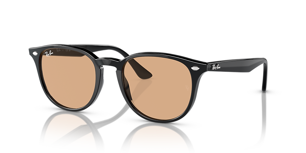 Ray-Ban RB4259 L (53 - 20) with Brown lenses and Black frame