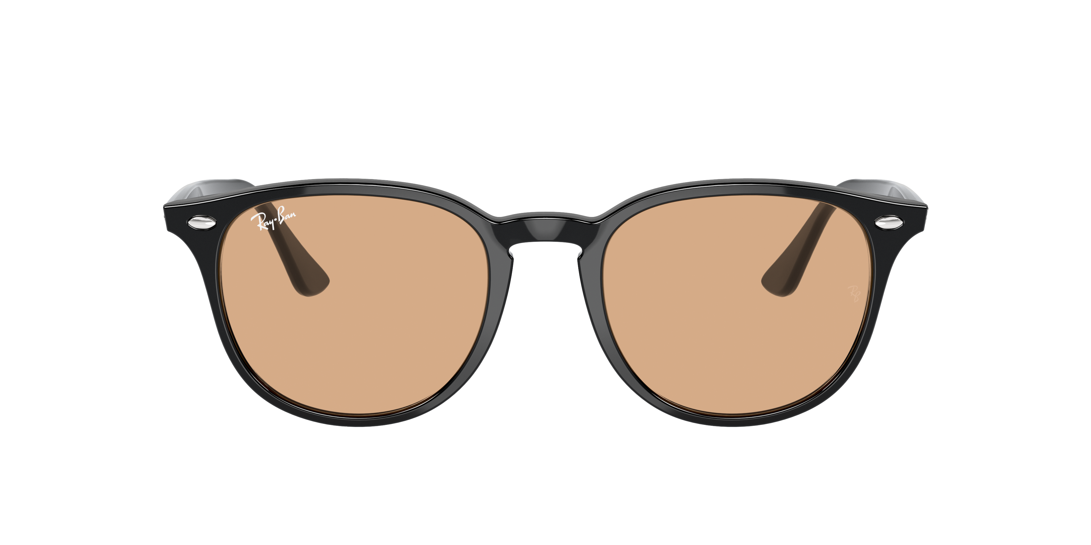 Ray-Ban RB4259 L (53 - 20) with Brown lenses and Black frame