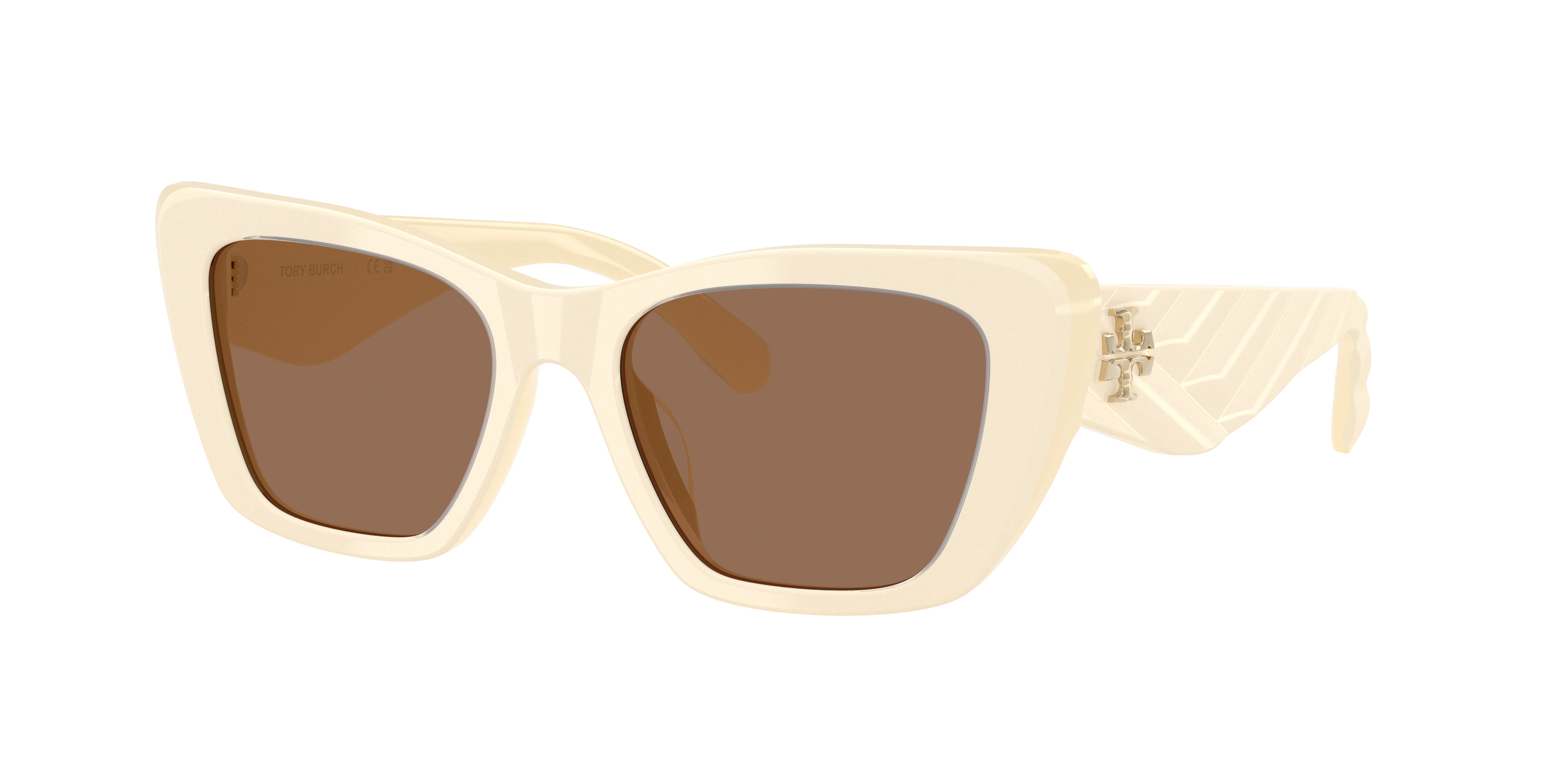 Tory Burch TY7216U S (52 - 18) with Brown lenses and Beige