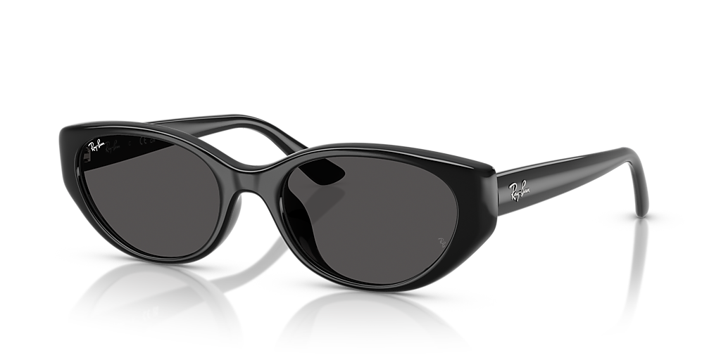 レイバン Ray-Ban RB4457D バイオベース Pulse コレクション Ray-Ban RB4457D Bio-Based L (55 - 19) with Grey lenses and Black