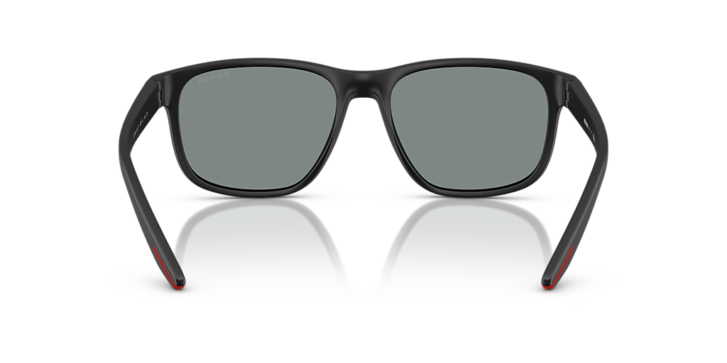 Prada Linea Rossa PS 06YS XL (56 - 17) with Blue lenses and Black