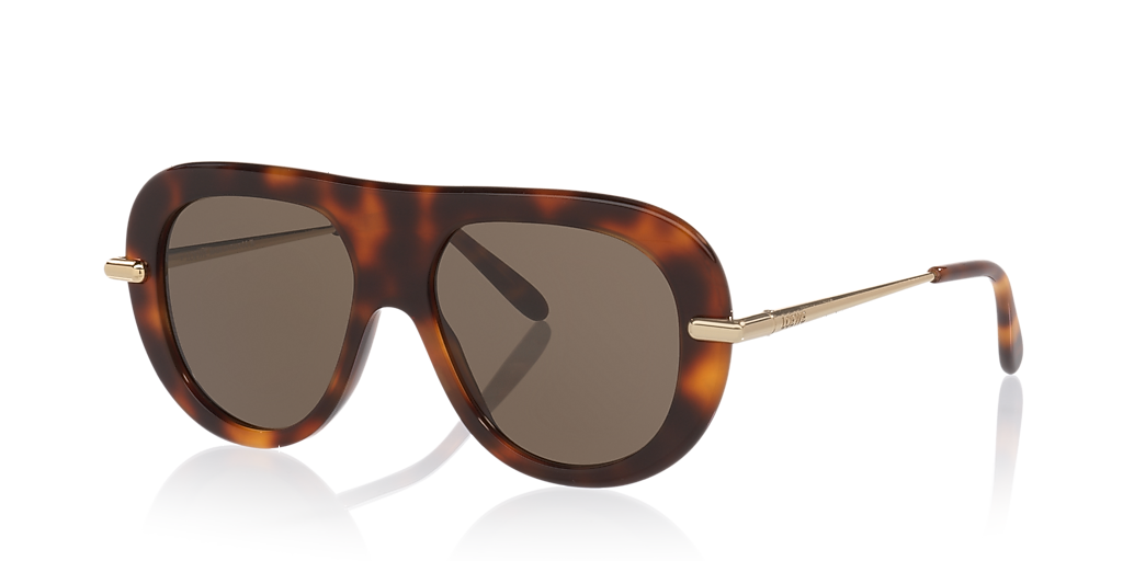 Loewe Slim Lw40186I XXS (52 - 15) with Brown lenses and Tortoise