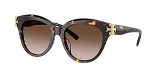 Tory Burch TY7143U L (56 - 21) with Brown lenses and Black  display picture 2
