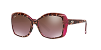 MAUI JIM 735 Orchid Tortoise Pink - Women Sunglasses, Maui RoseU+00AD Mirror Polarized Lens