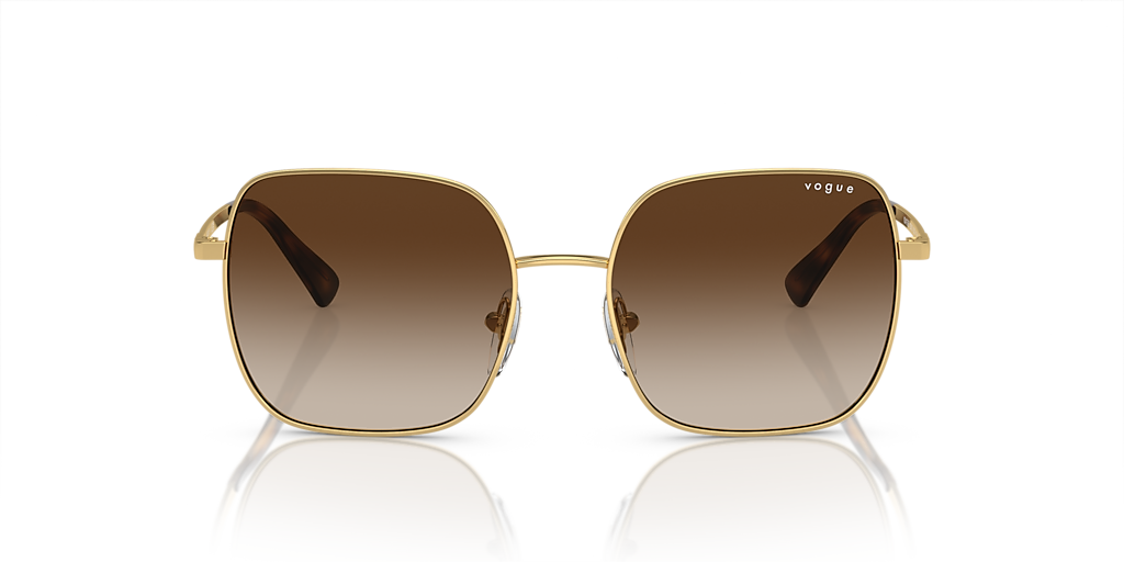 VOGUE EYEWEAR VO4175SB Gold - Women Sunglasses, Brown Gradient Lens