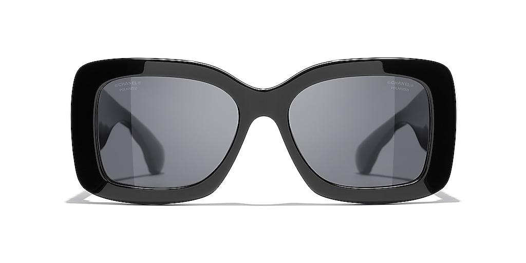 Chanel Rectangle Sunglasses CH5483A S (54 - 17) with Grey lenses 