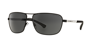 Emporio Armani EA4073 56 Gradient Brown & Shiny Havana Sunglasses 