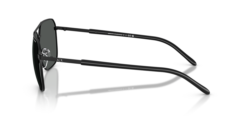 Armani Exchange AX2057S L (59 - 14) with Grey lenses and Black
