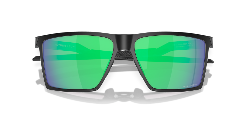 Oakley OO9482 Futurity Sun M (57 - 14) with Green lenses and Black