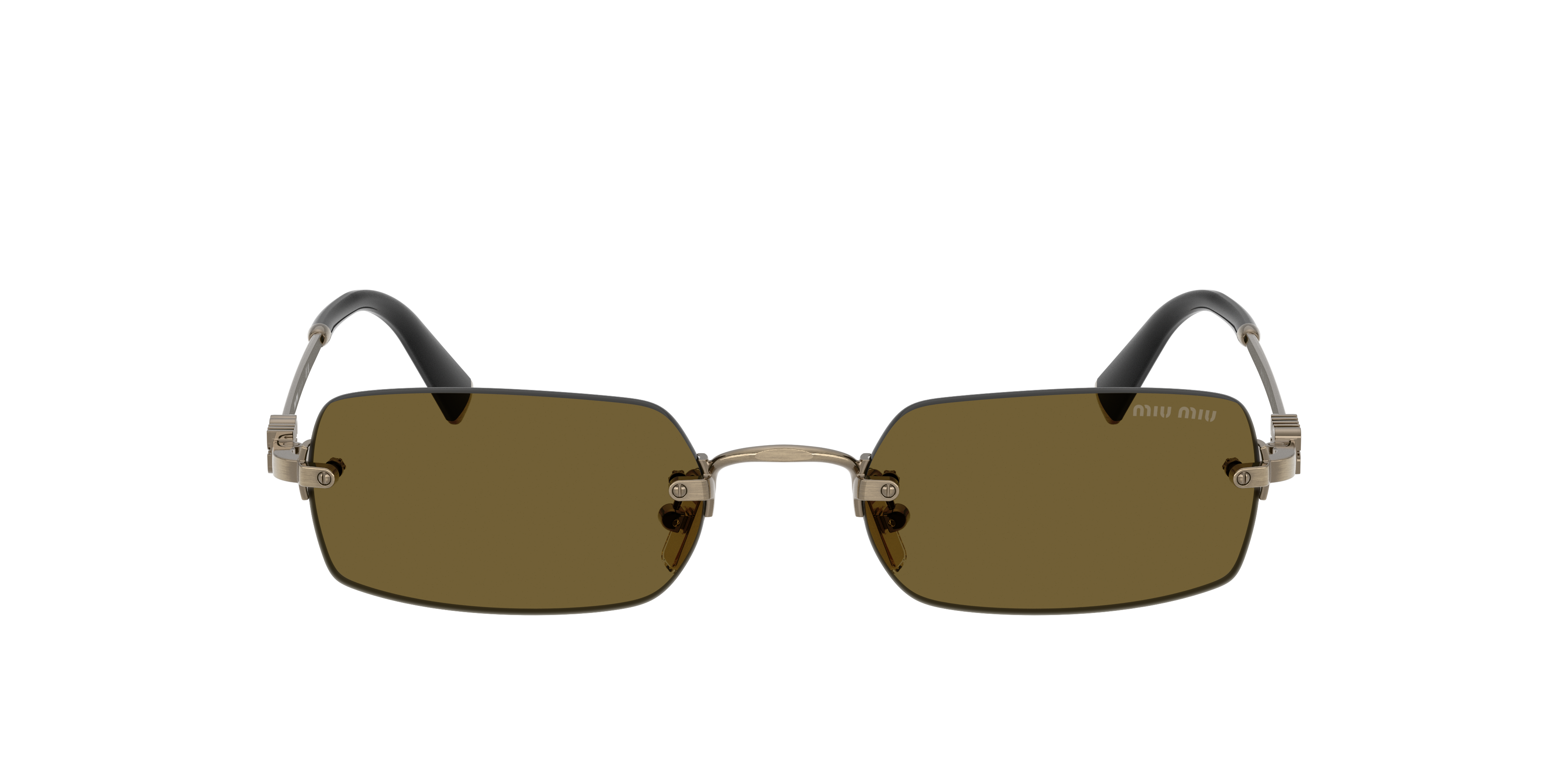 Miu Miu Eyewear Collection Sunglasses In Green