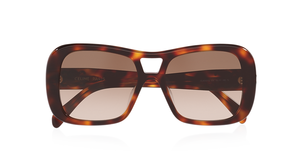 Celine Triomphe CL40331U S (55 - 17) with Brown lenses and  display picture 3