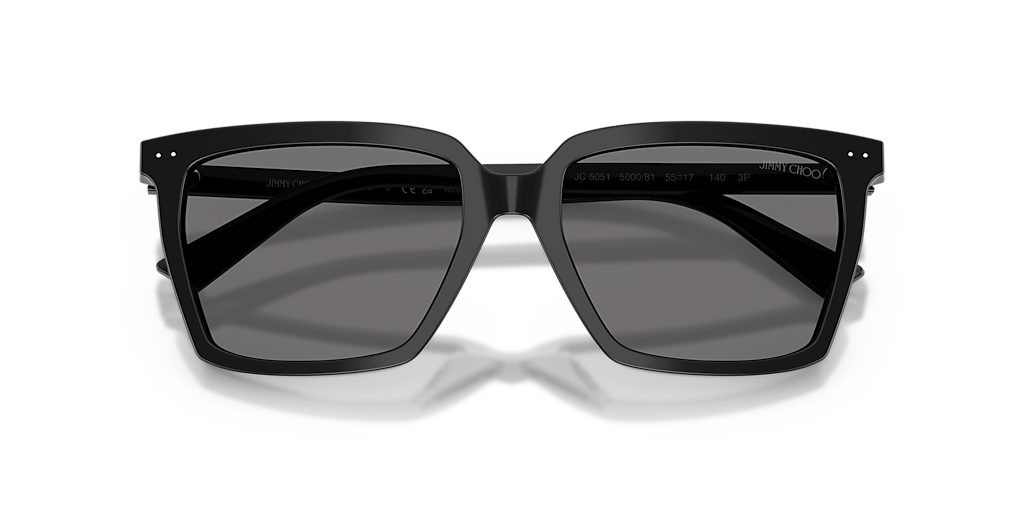 Jimmy Choo JC5051 M (55 - 17) with Grey lenses and Black frame