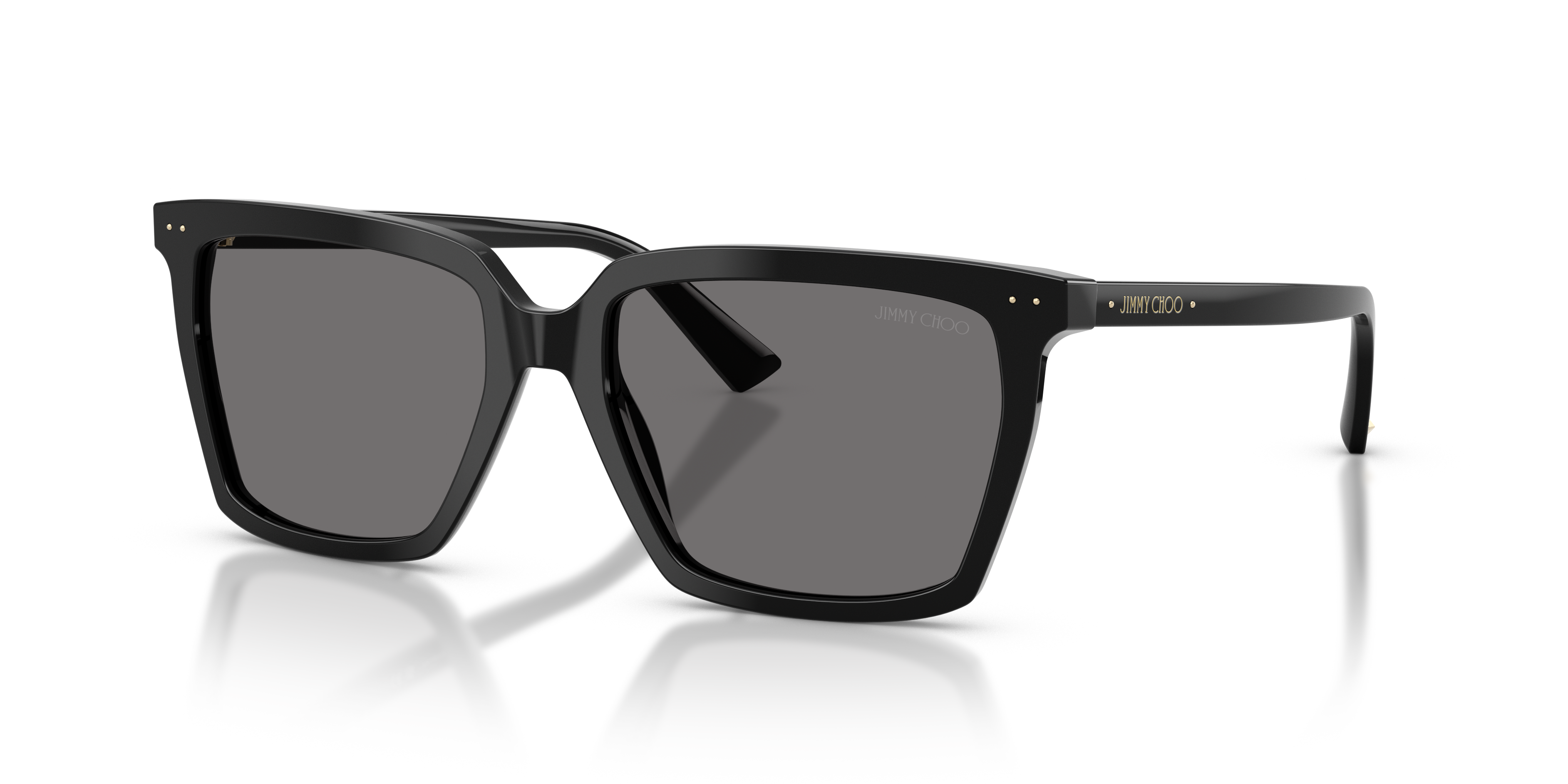 Jimmy Choo JC5051 M (55 - 17) with Grey lenses and Black frame