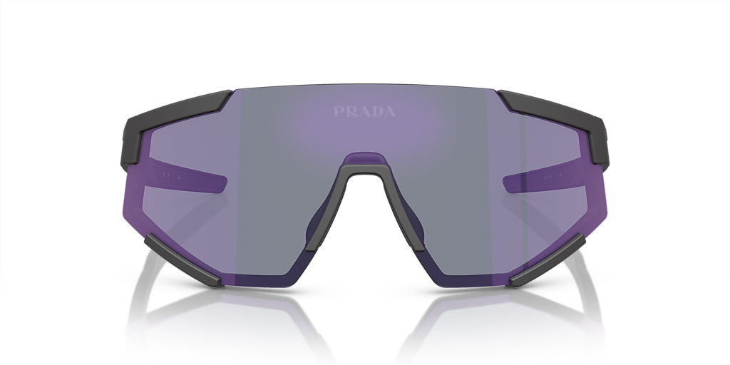 Prada Linea Rossa PS 04WS L (0 - 137) with Blue lenses and Black