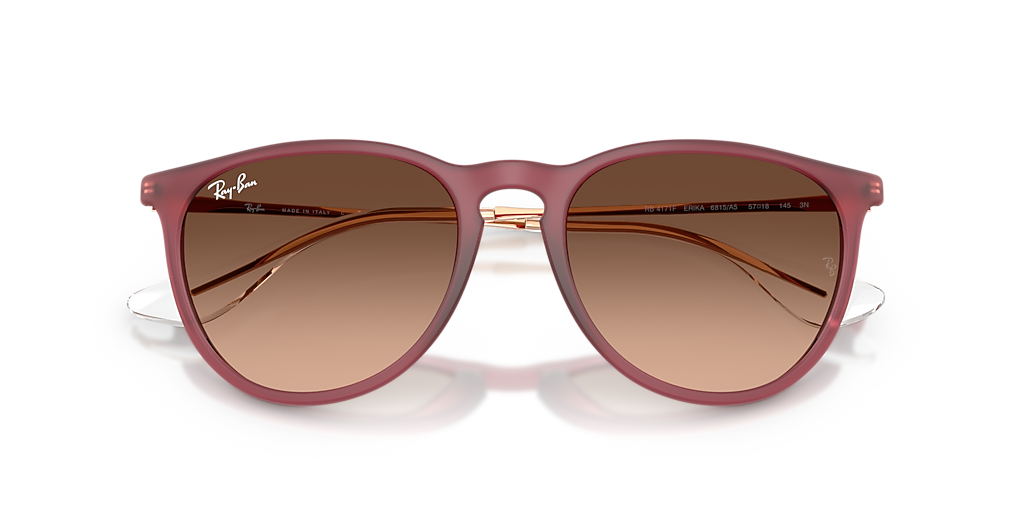 Ray-Ban RB4171F Erika Classic XL (57 - 18) with Pink lenses and