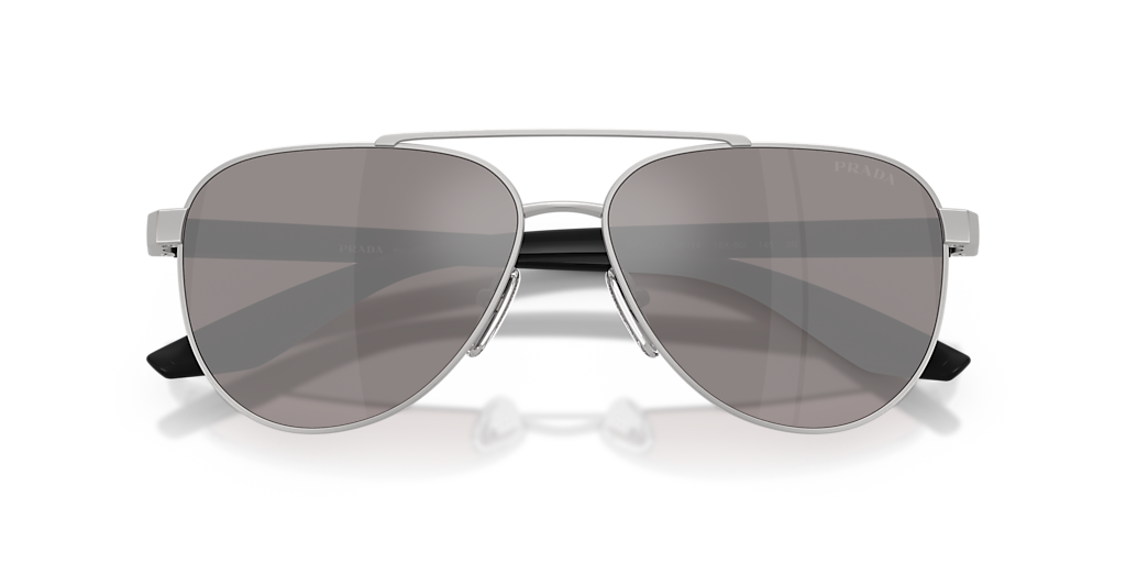 Prada Linea Rossa PS A52S XL (58 - 14) with Violet lenses and Grey