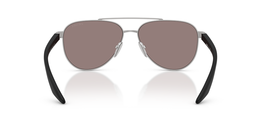Prada Linea Rossa PS A52S XL (58 - 14) with Violet lenses and Grey