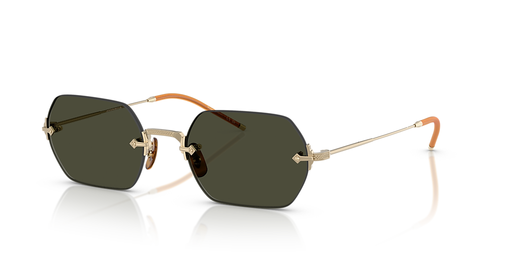 Oliver Peoples OV1353ST TK-13 M (52 - 20) with Green lenses and