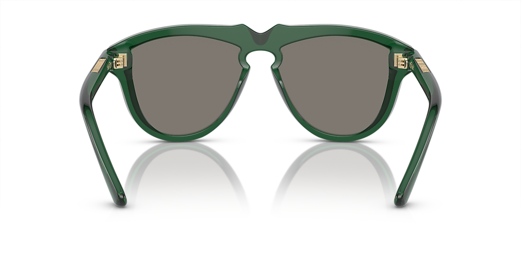 Burberry BE4417U M (58 - 16) with Silver lenses and Green