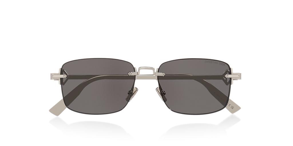 DIOR CD Diamond S11U XS (54 - 16) with Grey lenses and Silver