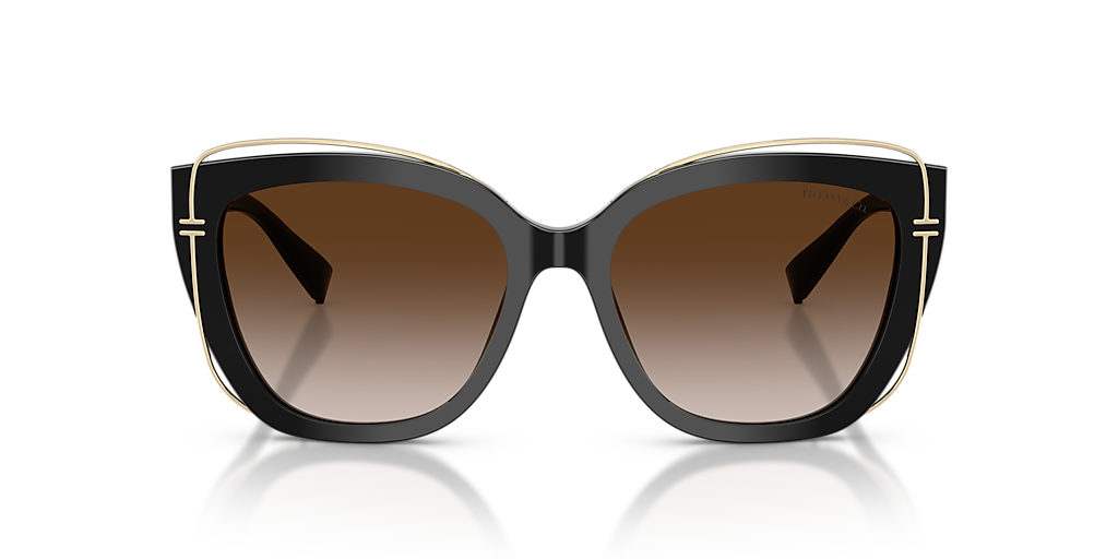 Tiffany & Co. TF4148 M (54 - 17) with Brown lenses and Black
