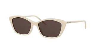 Saint Laurent SL 692 M (55 - 19) with Green lenses and Gold