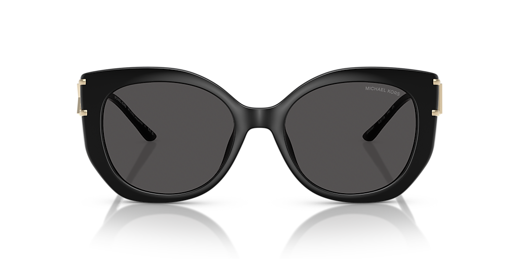 Michael Kors Alicante L (53 - 18) with Grey lenses and Black frame