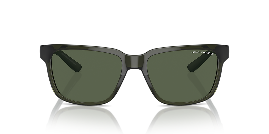 Armani Exchange AX4026S M (56 17) with Green lenses and Green