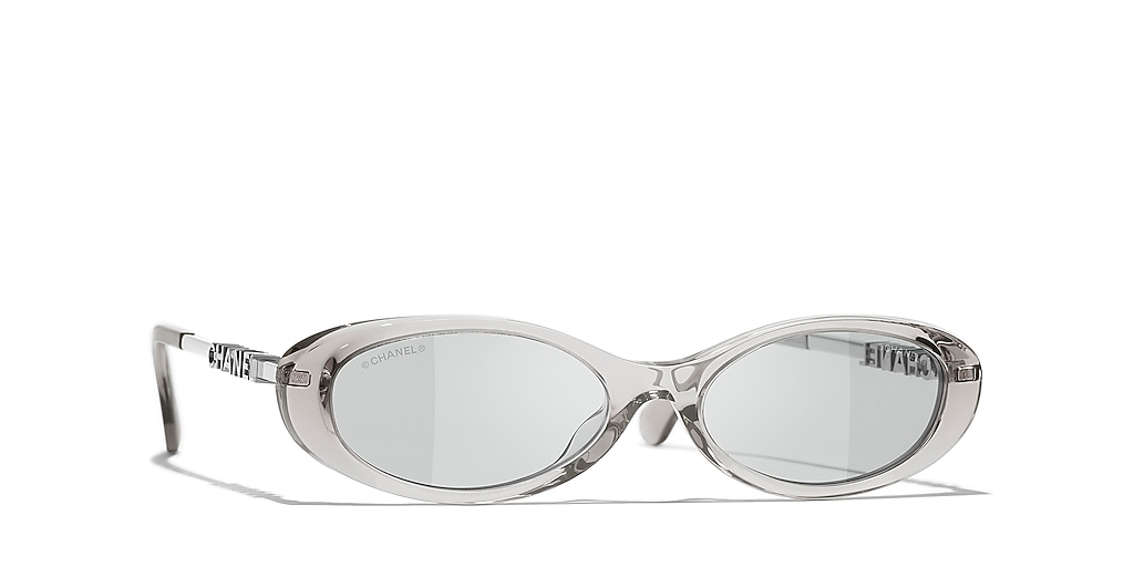 Chanel CH5565 L (54 - 17) with Grey lenses and Grey frame