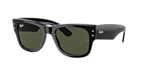 Ray-Ban RB0840S Mega Wayfarer M (51 - 21) with Green lenses