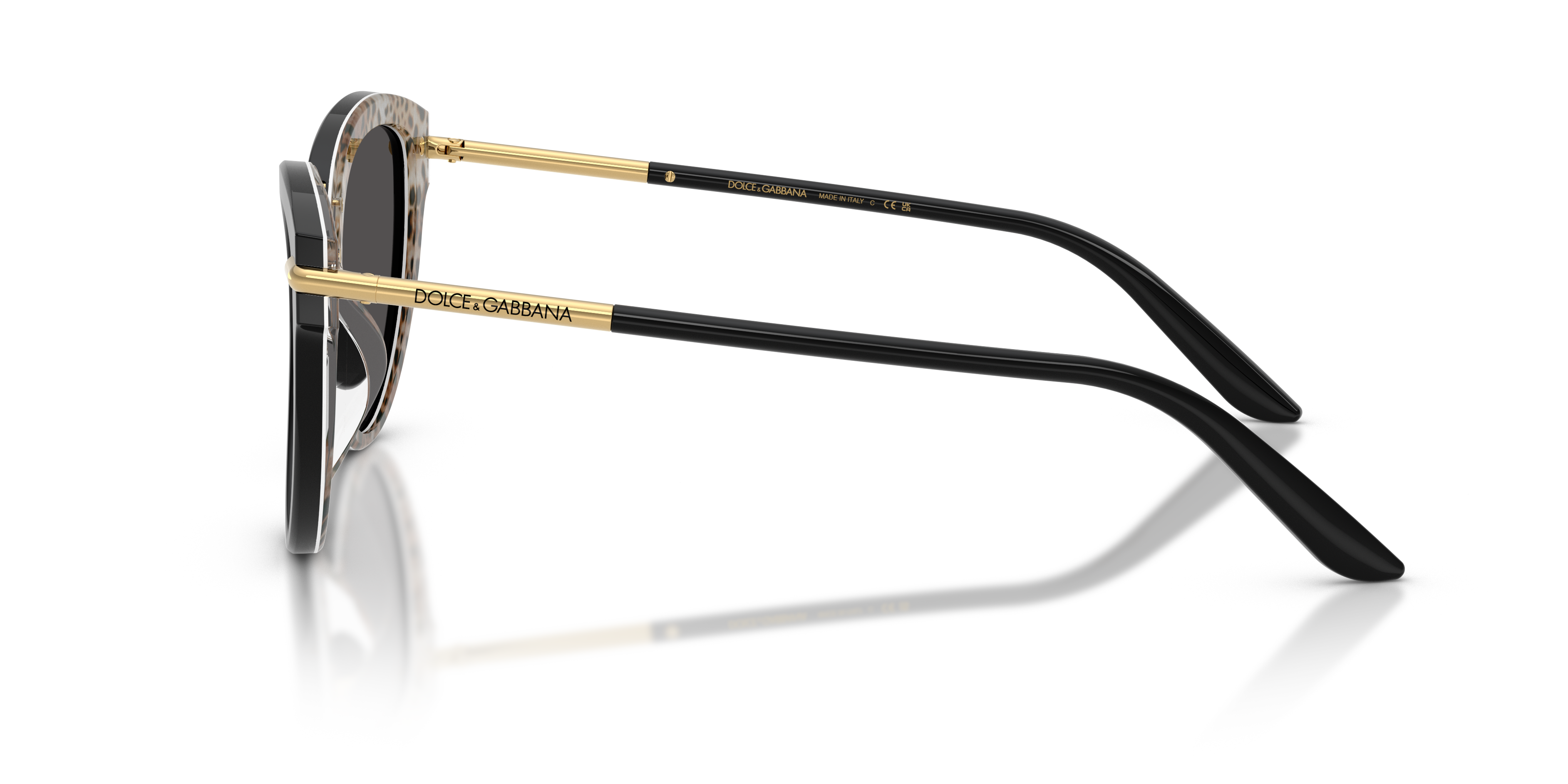Dolce&Gabbana DG4492 XXL (55 - 21) with Grey lenses and Black